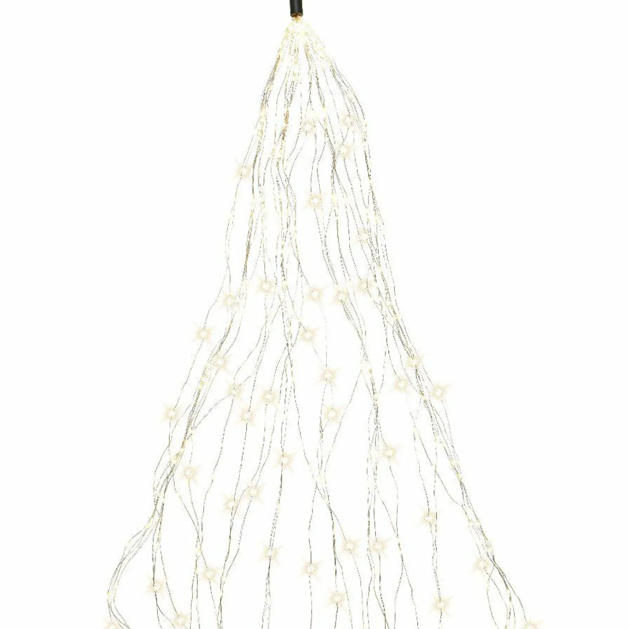 KAEMINGK Rideau pour sapin H2,40 m 832 Micro LED Flashing light Blanc chaud
