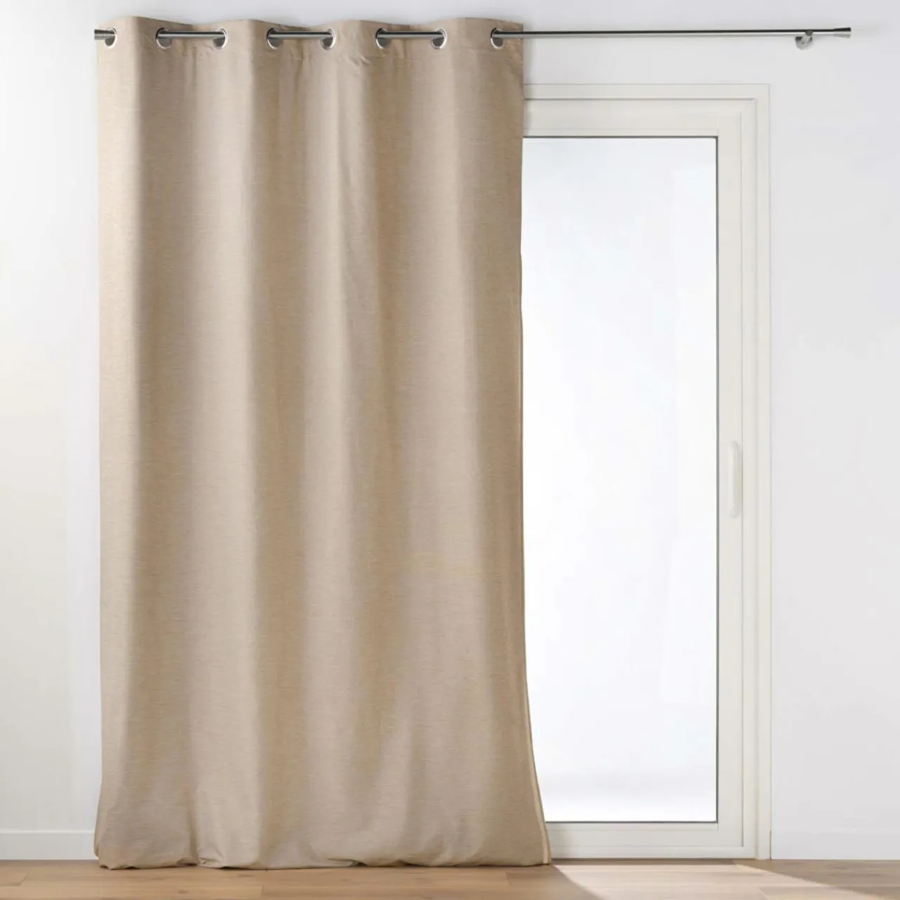 DOUCEUR D'INTERIEUR Rideau thermique doublure amovible (140 x 260 cm) Coverline Beige Hot