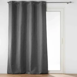 DOUCEUR D'INTERIEUR Rideau thermique isolant (140 x 260 cm) Polarine Gris Anthracite Outlet