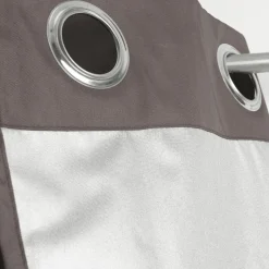 DOUCEUR D'INTERIEUR Rideau thermique (140 x 260 cm) Icemount Taupe Discount