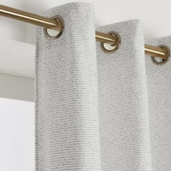 EMINZA Rideau tissage jacquard (140 x 240 cm) Oscar perle Gris Best