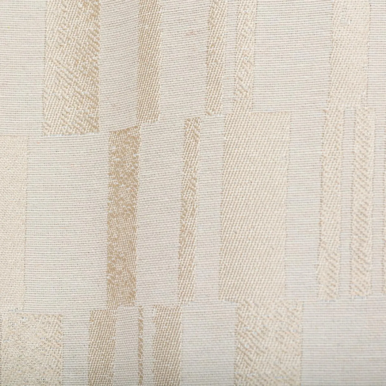 Atmosphera, cru017dateur d'intu017drieur Rideau tissé (140 x 260 cm) Leyna Beige Discount