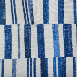 Atmosphera, cru017dateur d'intu017drieur Rideau tissé (140 x 260 cm) Leyna Bleu Clearance