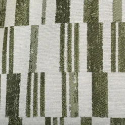 Atmosphera, cru017dateur d'intu017drieur Rideau tissé (140 x 260 cm) Leyna Vert kaki Outlet