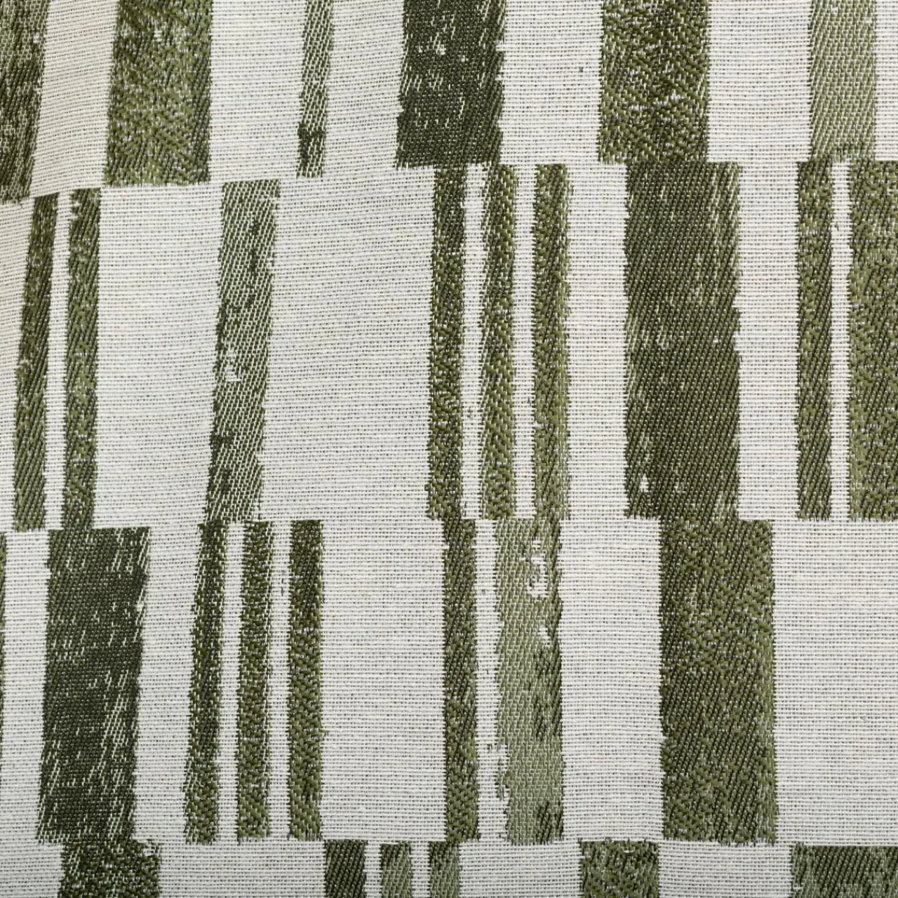 Atmosphera, cru017dateur d'intu017drieur Rideau tissé (140 x 260 cm) Leyna Vert kaki Outlet