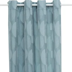 Atmosphera, cru017dateur d'intu017drieur Rideau tissé (140 x 260 cm) Wimbi Bleu