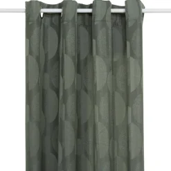 Atmosphera, cru017dateur d'intu017drieur Rideau tissé (140 x 260 cm) Wimbi Vert kaki