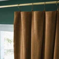 EMINZA Rideau velours de coton ajustable (140 x max 270 cm) Victor Camel Online