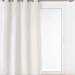 douceur d'intu017drieur Rideau velours relief (140 x 260 cm) Nils Blanc Online