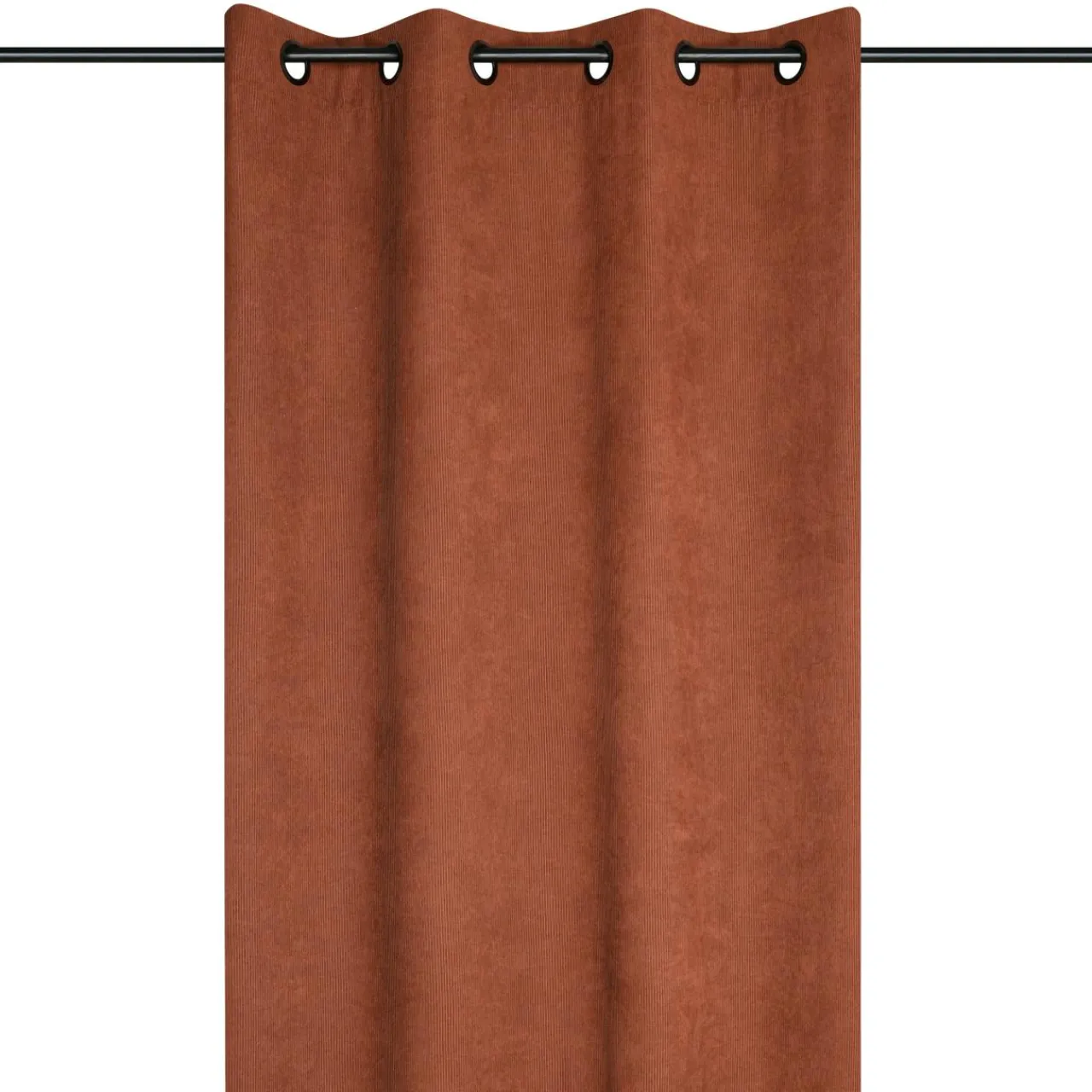 STOF Rideau velours (140 x 260 cm) Dandy Terracotta Outlet