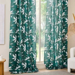 douceur d'intu017drieur Rideau (140 x 260 cm) Elsa Vert New
