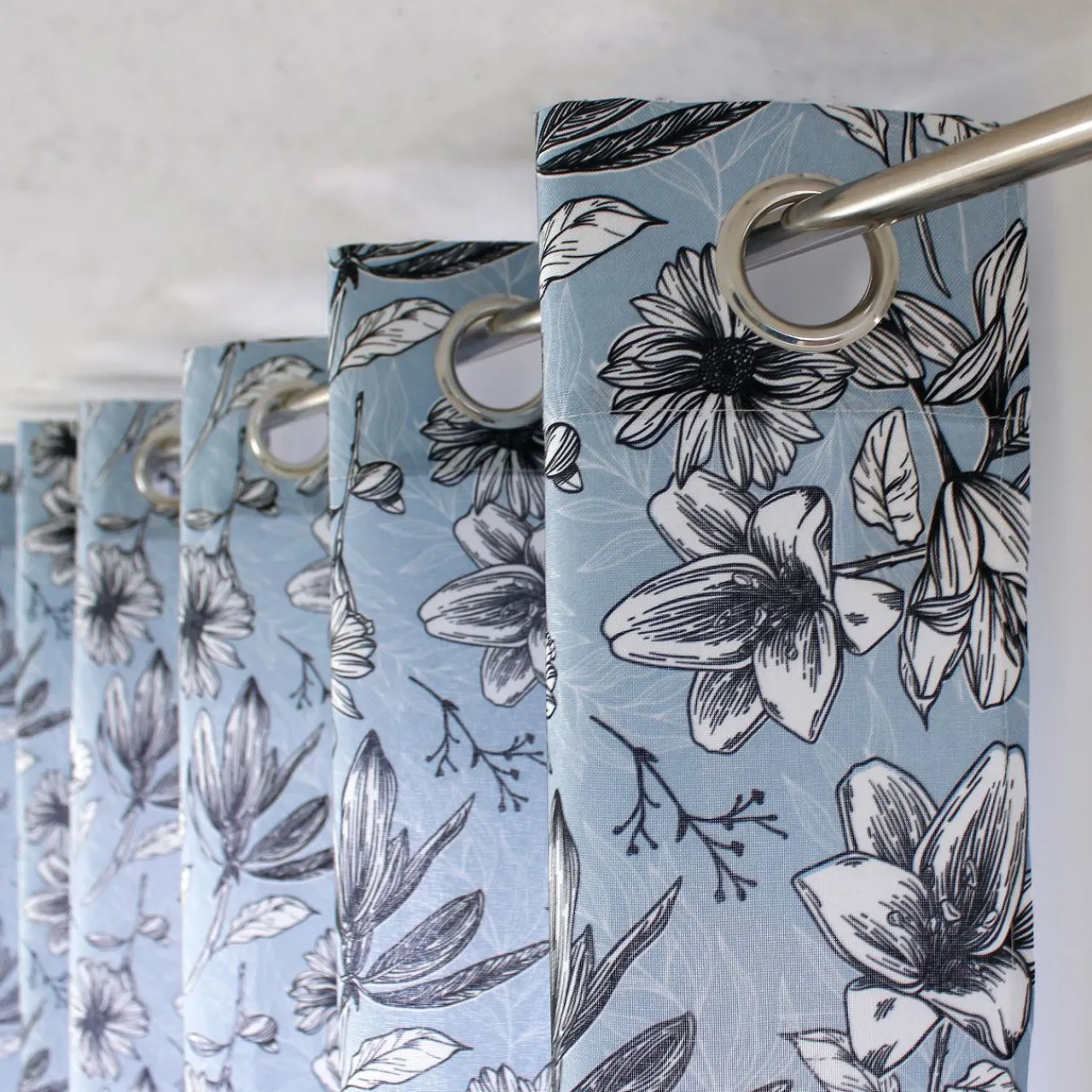ENJOY HOME Rideau (135 x 240 cm) Lily Bleu Online