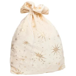 JJA Sac cadeau (H70 cm) Étoiles Célestes et doré Ivoire Online
