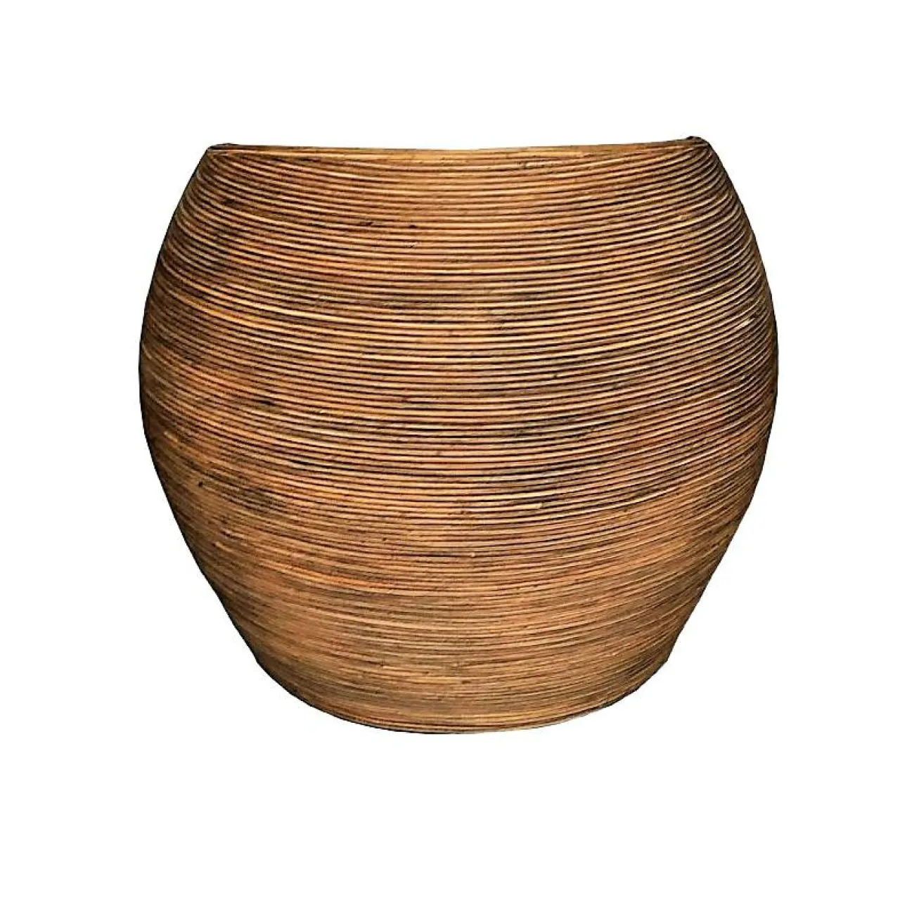 MOBELLIA Salon de jardin en rotin 5 places Trinidad beige Naturel Best