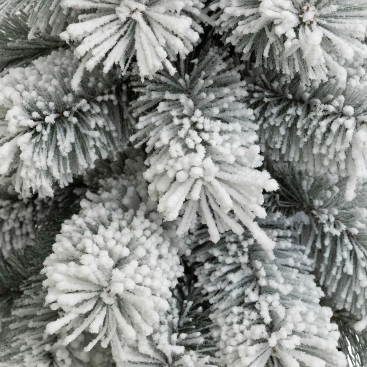 JJA Sapin artificiel de Noël en pot (H100 cm) Windy Peak Vert enneigé Sapin enneigé Sale