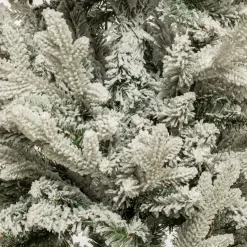 JJA Sapin artificiel de Noël en pot (H150 cm) Frosty Vert enneigé Sapin enneigé Sale