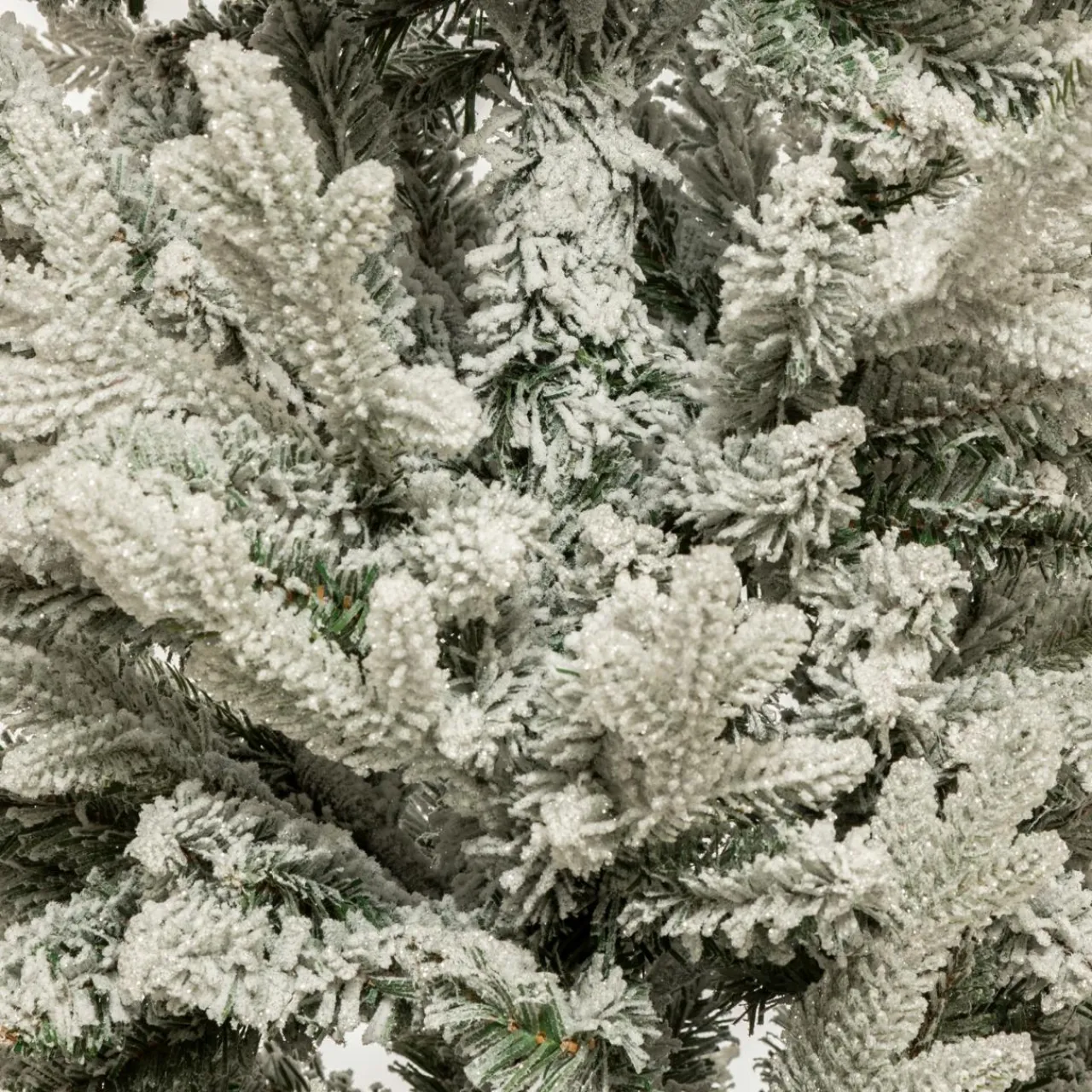 JJA Sapin artificiel de Noël en pot (H150 cm) Frosty Vert enneigé Sapin enneigé Sale