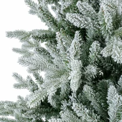 EMINZA Sapin artificiel de Noël (H180 cm) Allix Vert enneigé Sapin enneigé New