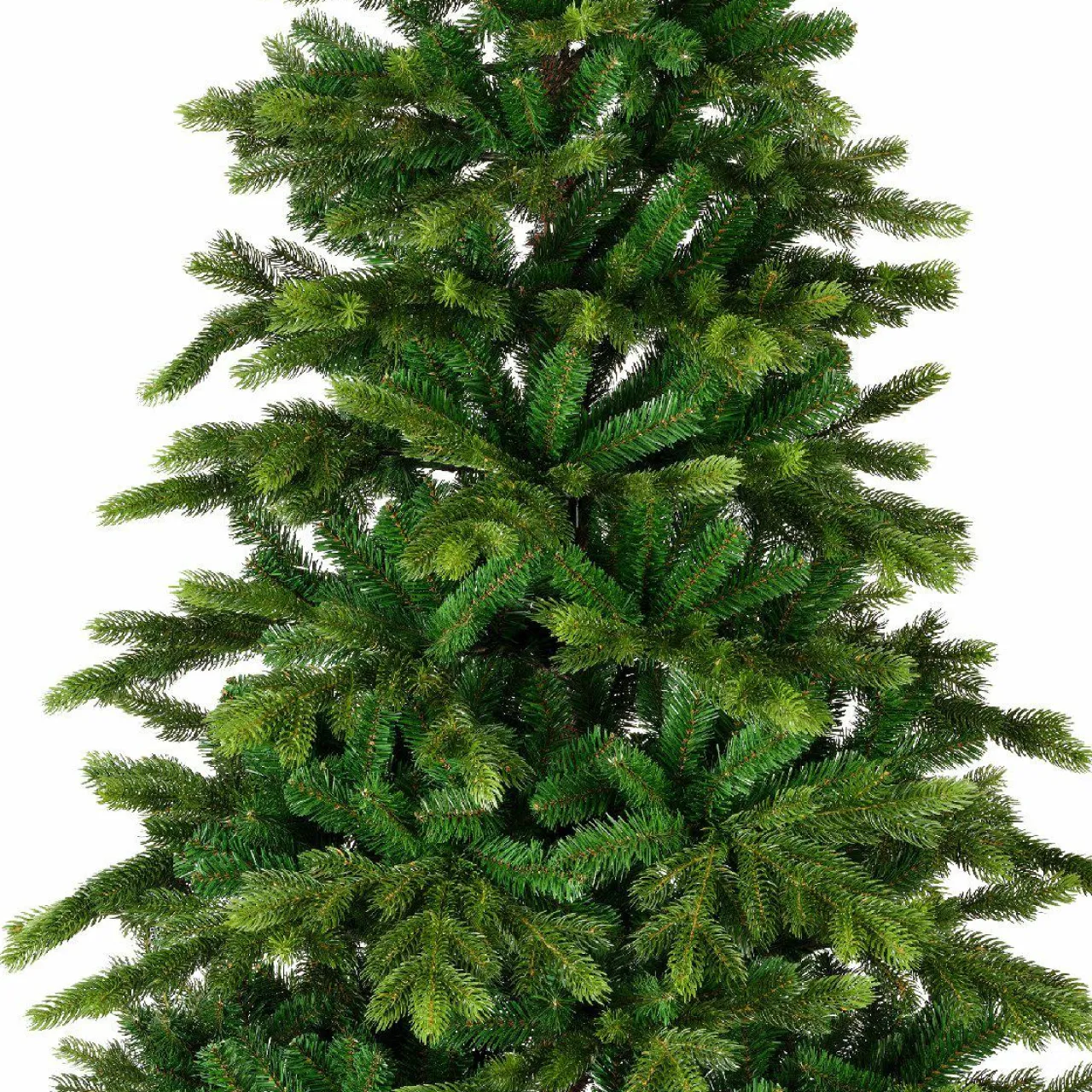 EMINZA Sapin artificiel de Noël (H210 cm) Caucasia Nordmann Vert sapin Sapin vert Outlet