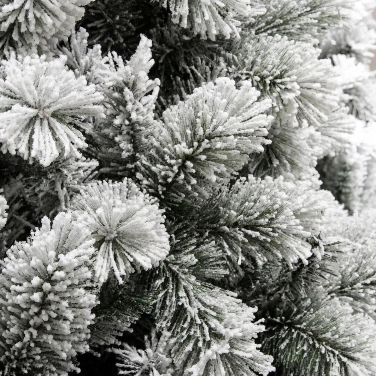 EMINZA Sapin artificiel de Noël (H210 cm) Edmonton Vert enneigé Sapin enneigé New