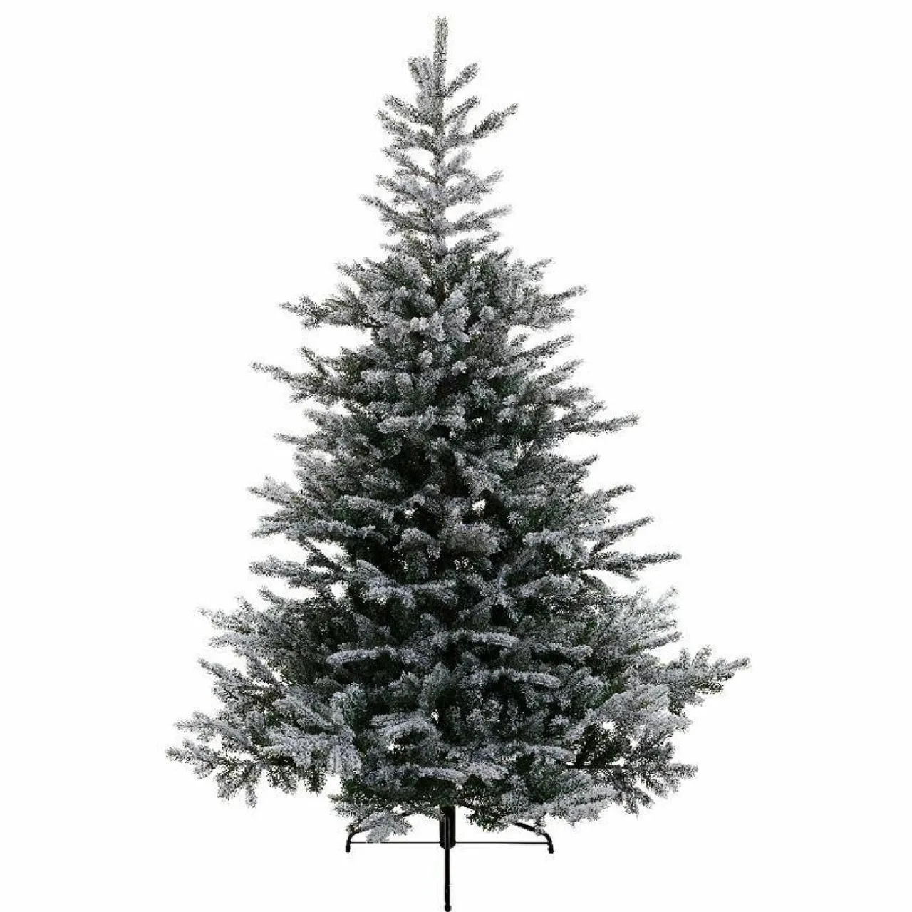 EMINZA Sapin artificiel de Noël (H150 cm) Glorious Vert enneigé Sapin enneigé Outlet