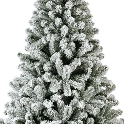 EMINZA Sapin artificiel de Noël (H300 cm) King Vert enneigé Sapin enneigé Discount