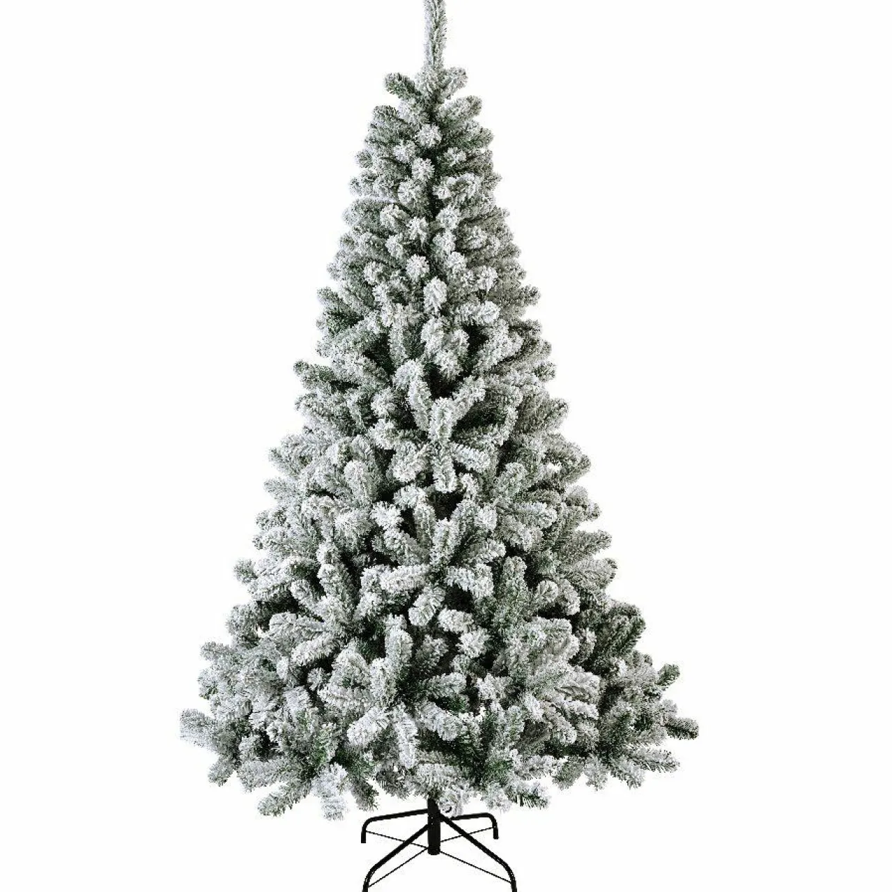 EMINZA Sapin artificiel de Noël (H180 cm) King Vert enneigé Sapin enneigé Sale