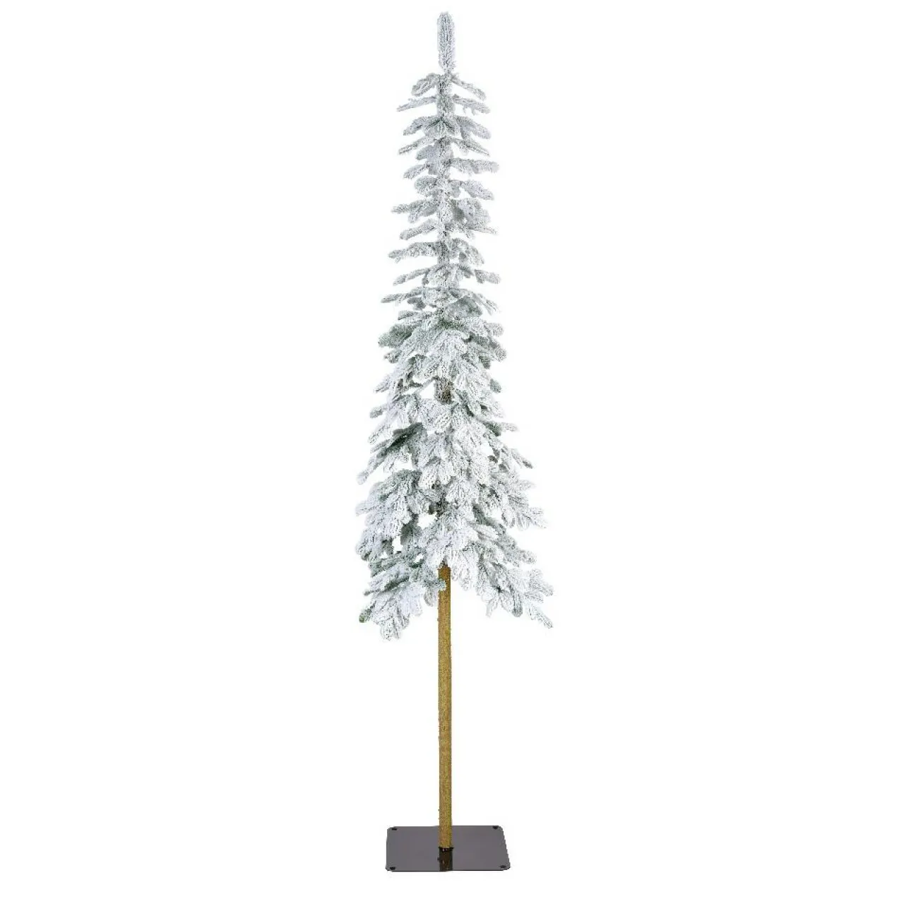 EMINZA Sapin artificiel de Noël (H210 cm) Sierra Vert enneigé Sapin enneigé Best