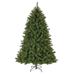 EMINZA Sapin artificiel de Noël (H240 cm) Stockholm Vert finition perlée Vert givré New