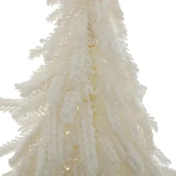 JJA Sapin décoratif en jute (H27 cm) Givré Blanc Hot