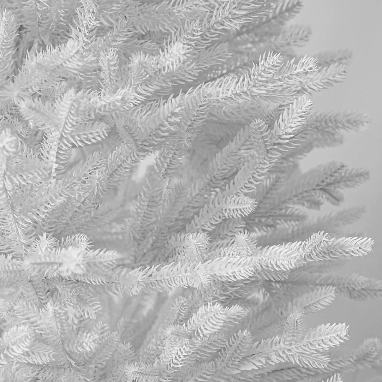EMINZA Sapin de Noël artificiel (H210 cm) Quebec Blanc Sapin blanc Hot