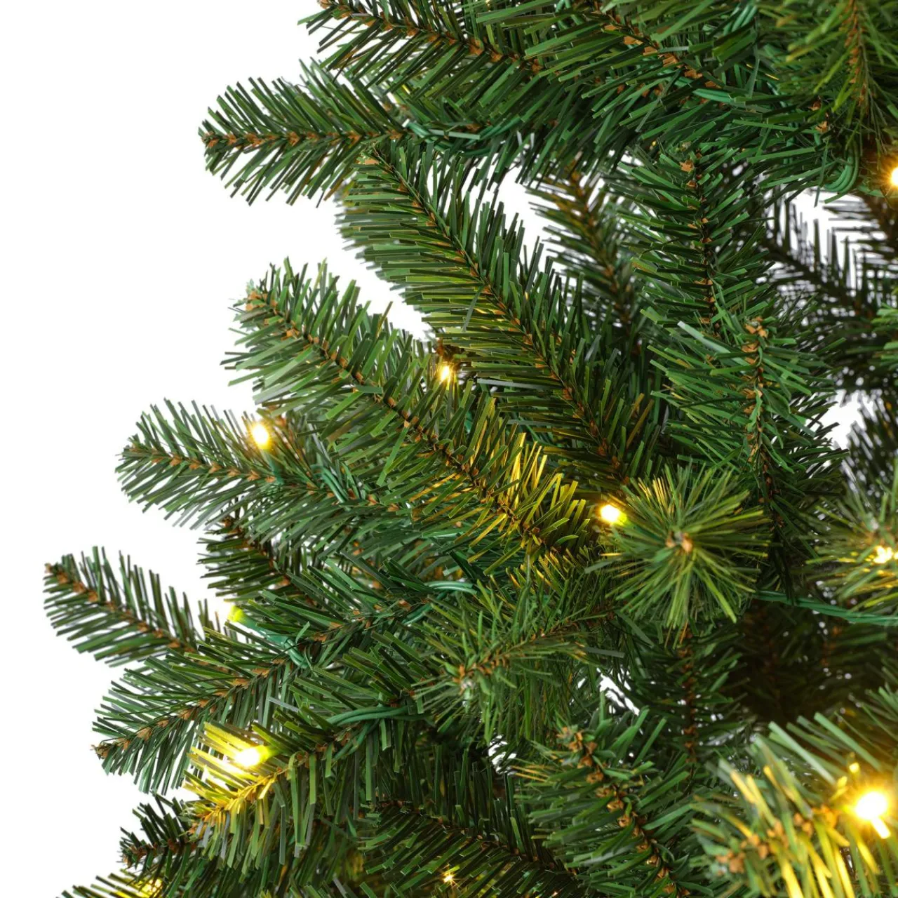 EMINZA Sapin de Noël artificiel lumineux 400 LED (H240 cm) King Vert sapin Sapin vert lumineux Best