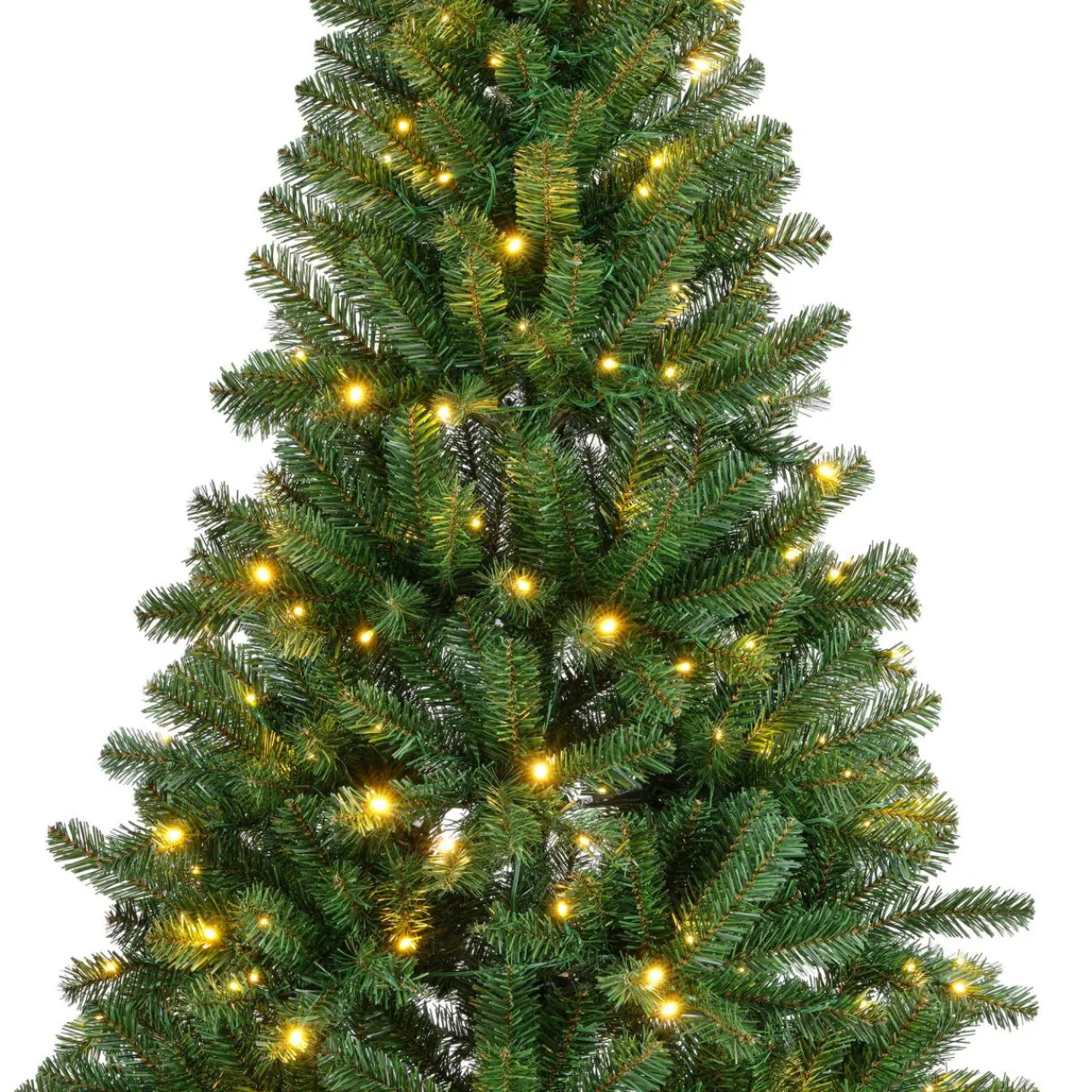 EMINZA Sapin de Noël artificiel lumineux 400 LED (H240 cm) King Vert sapin Sapin vert lumineux Best