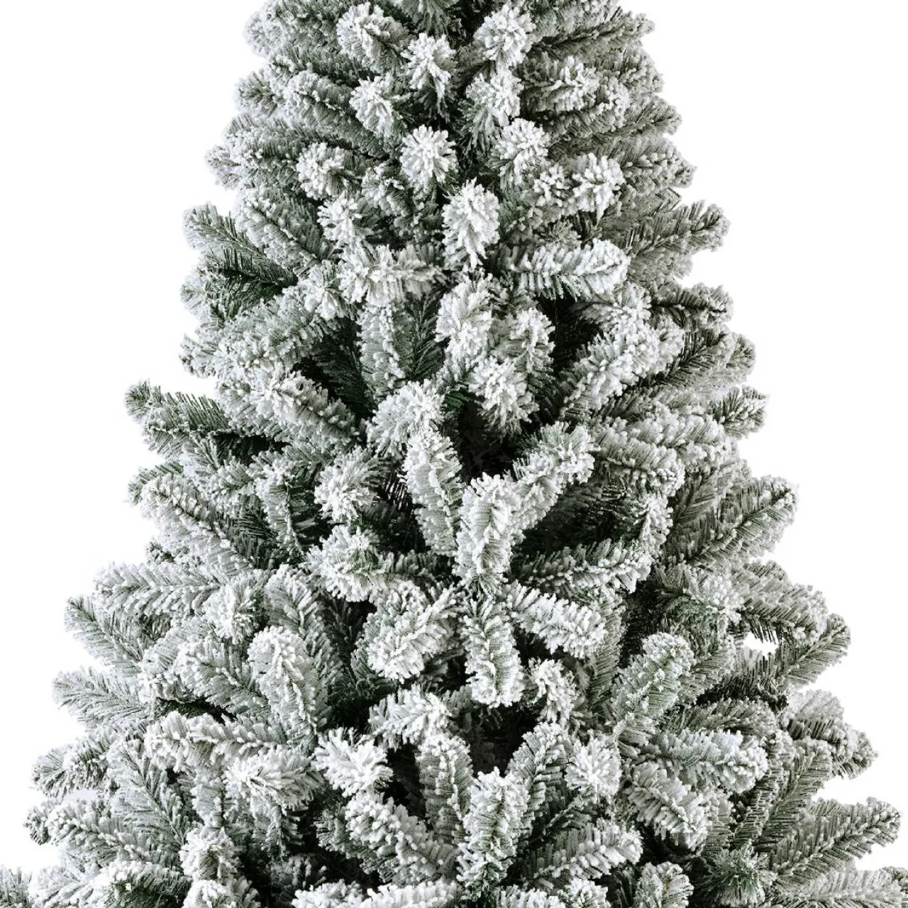 EMINZA Sapin de Noël artificiel lumineux 260 LED (H180 cm) King Vert enneigé Sapin enneigé lumineux Online