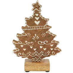 KAEMINGK Sapin de Noël en bois à poser (H17 cm) Swiss Naturel Clearance