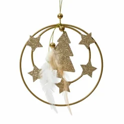 KAEMINGK Sapin de Noël (H14 cm) Couronne sapin Or Outlet