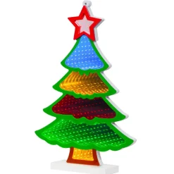 KAEMINGK Sapin de Noël lumineux 180 LED (H32 cm) Infinity Multicolore Online