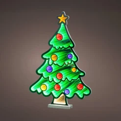 KAEMINGK Sapin de Noël lumineux 393 LED (H63 cm) Infinity Multicolore Clearance