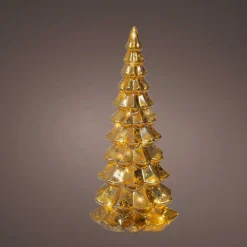 KAEMINGK Sapin de Noël lumineux à piles 20 LED (H32 cm) Eternel Or Sale
