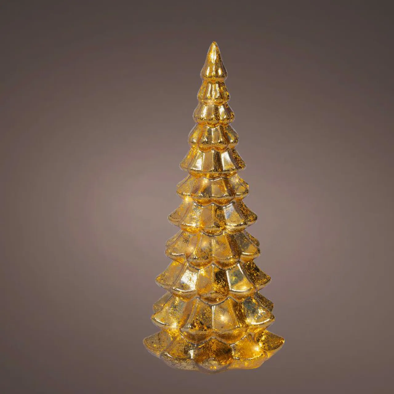 KAEMINGK Sapin de Noël lumineux à piles 20 LED (H32 cm) Eternel Or Sale