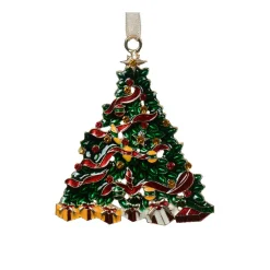 KAEMINGK Sapin de Noël à suspendre (H6 cm) Merry Christmas Vert Clearance