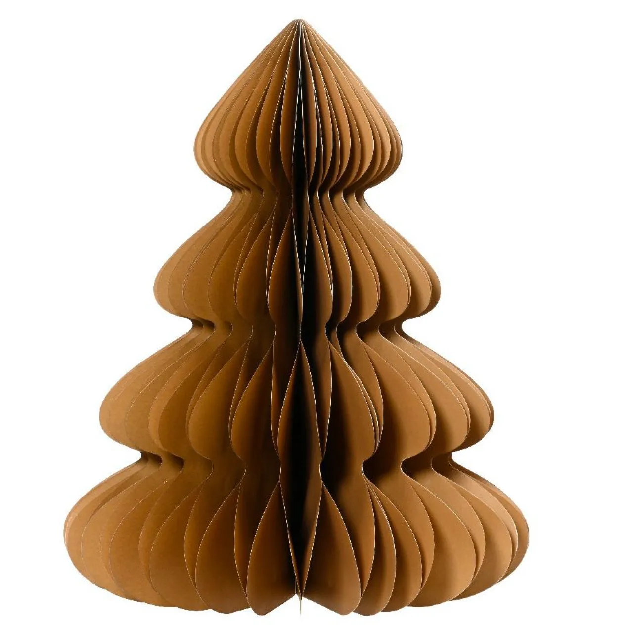 KAEMINGK Sapin papier à poser (H90 cm) Fermeture Magnétique Brun café Discount