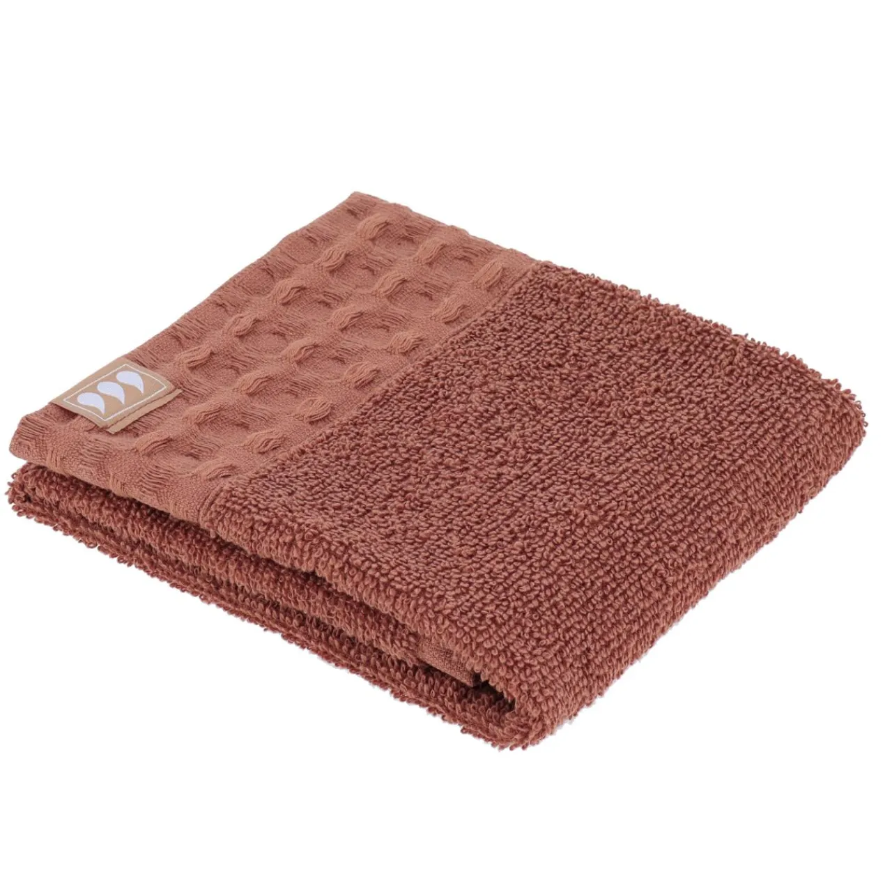 TENDANCE Serviette de bain coton (30 x 50 cm) Season Color Ambre