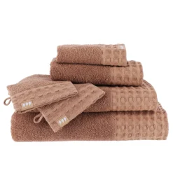 TENDANCE Serviette de bain coton (90 x 150 cm) Season Color Caramel Clearance