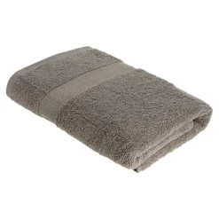 TENDANCE Serviette de bain coton (70 x 130 cm) Timeless Taupe Best