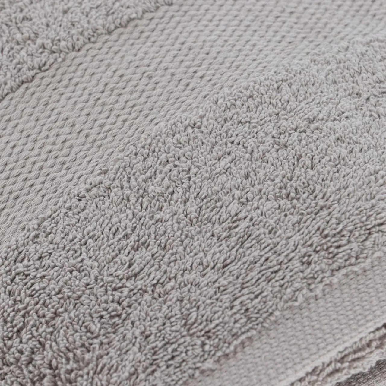 TENDANCE Serviette de bain coton (90 x 150 cm) Timeless Taupe Best