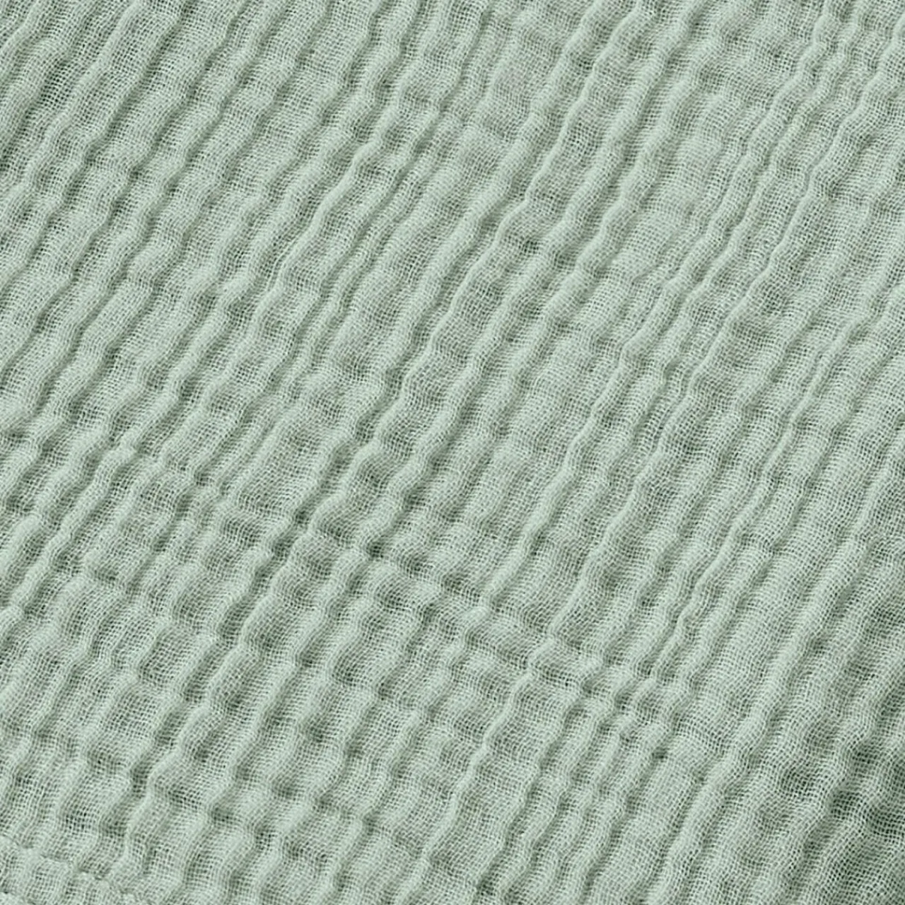 EMINZA Serviette de bain gaze de coton (70 x 130 cm) Gaïa Vert Eucalyptus Online