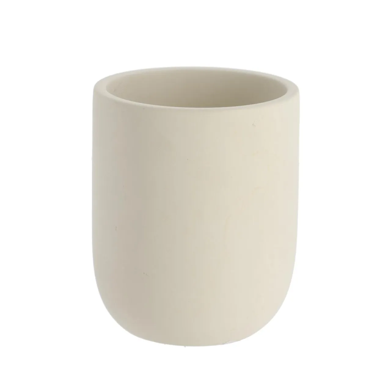 TENDANCE Set d'accessoires salle de bain ciment Ibiza Beige Best