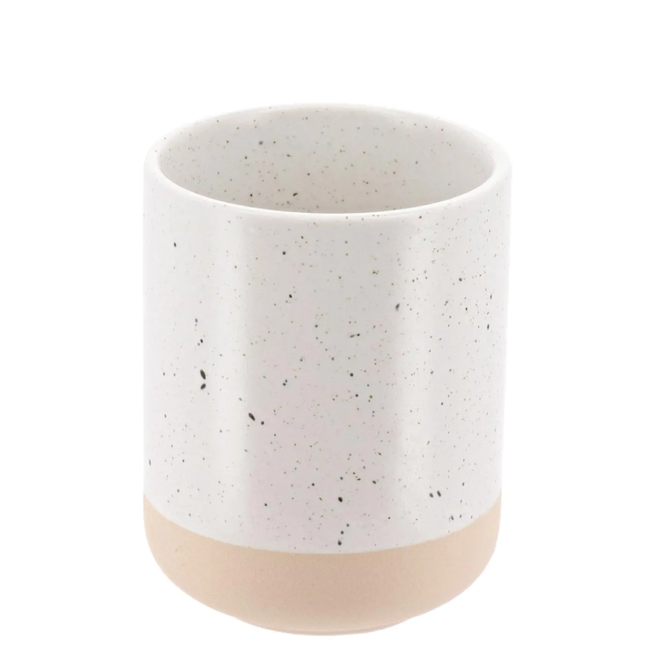 TENDANCE Set d'accessoires salle de bain grès moucheté Pietra Beige Online