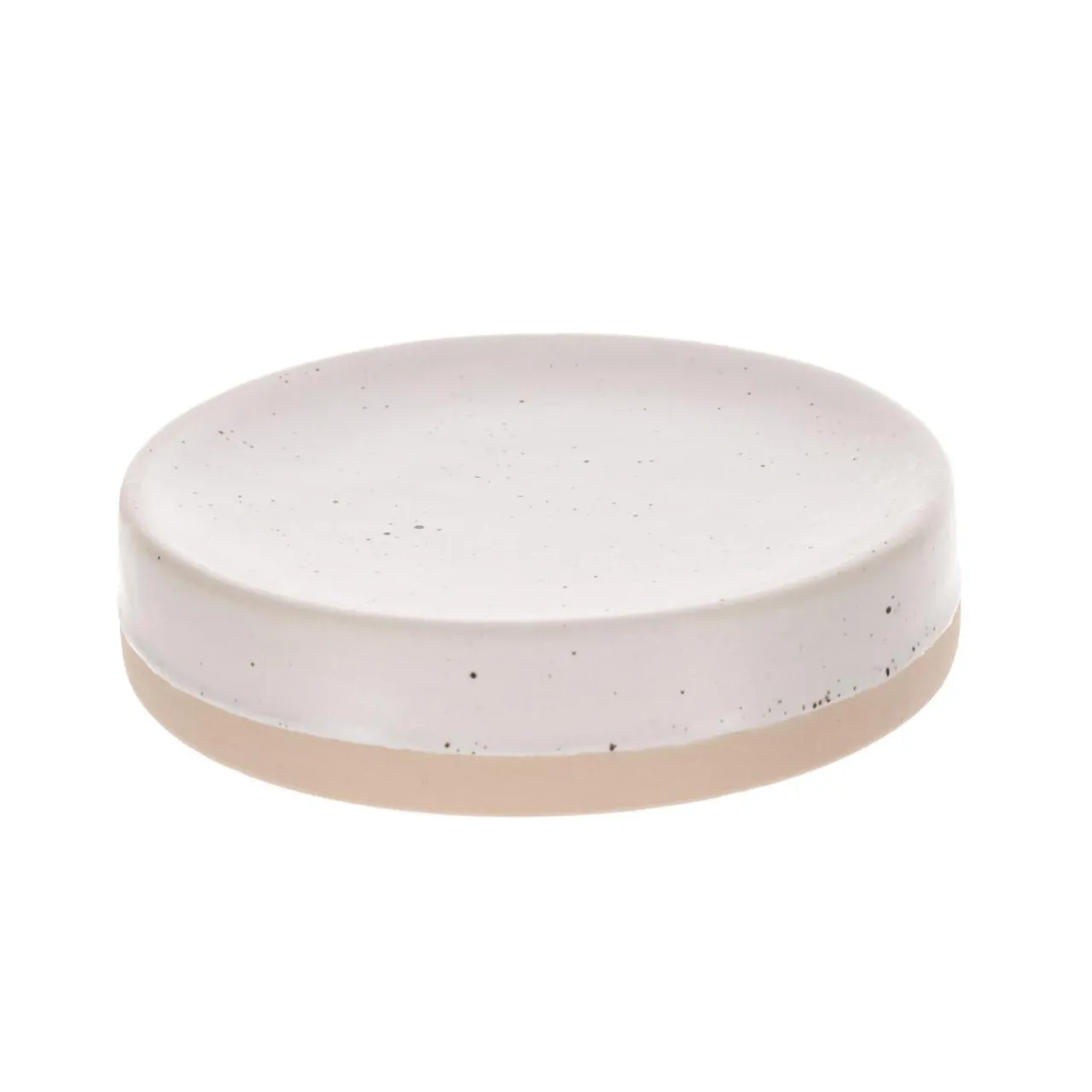 TENDANCE Set d'accessoires salle de bain grès moucheté Pietra Beige Online